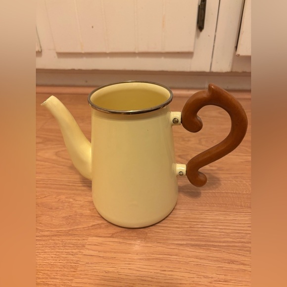 Victoria & Richard MacKenzie Childs Yellow-Gold Tea Set - Picture 2 of 16